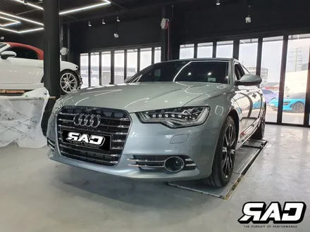 아우디 A6 C7 전기형 후기 개조 + RS6룩 프론트 범퍼 교체 / 김포 양촌읍