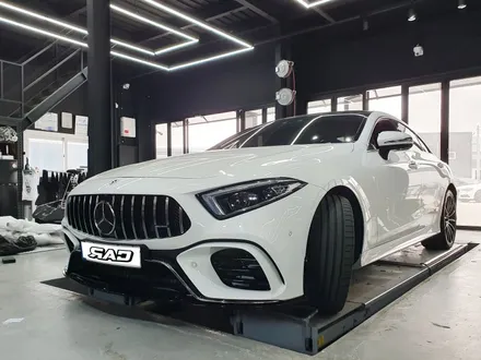 벤츠 C257 CLS400d 전방 사고수리 겸 AMG GT 63룩 했어요. feat.인천RAC / 김포 양촌읍