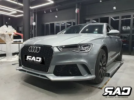 아우디 A6 C7 전기형 후기 개조 + RS6룩 프론트 범퍼 교체 / 김포 양촌읍