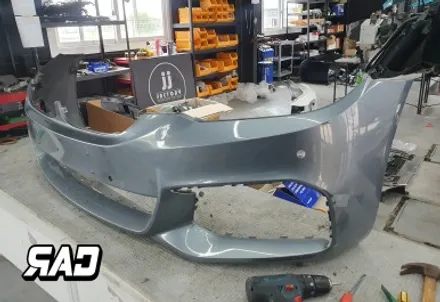 BMW G30 앞범퍼 복원수리랑 카본프론트립 교체 받고 왔습니닷! 😵 / 김포 양촌읍
