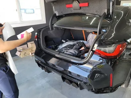 BMW G82 M4 후방 사고수리, 보험 처리로 수리했어요~ / 김포 양촌읍