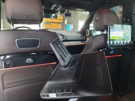 벤츠 gls400d 엠비언트 시트백 후석 모니터 설치 <자동차 실내튜닝> / 김포 양촌읍