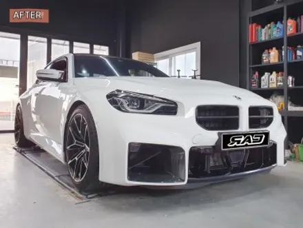 BMW G87 M2 튜닝 드라이카본 그릴+인렛 파츠 교체로 더 강렬하게 / 김포 양촌읍