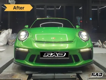 포르쉐 911 사고 후 GT3 RS 바디킷 에이버리 메탈릭 고광택 랩핑까지 / 김포 양촌읍