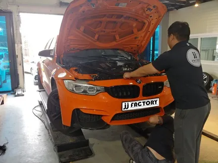 [JJ팩토리 인천김포] BMW F80 M3 페인트워크에디션 차량 앞범퍼 및 하체손상 수리 - 인천김포 수입차 튜닝샵 JJ FACTORY / 김포 양촌읍