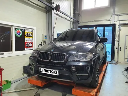 [JJ팩토리 인천김포] BMW E70 X5 앞범퍼 사고수리 (앞범퍼 복원 수리 및 도장, 하단범퍼&번호판플레이트 교환) / 김포 양촌읍