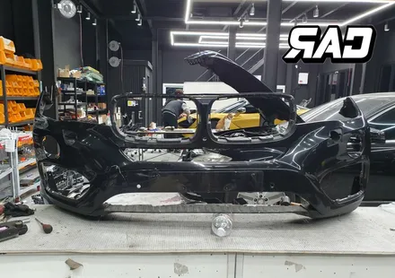 BMW F16 X6 40D 전면 우측, 좌측 하체 사고수리 했습니다 ㅠㅠ / 김포 양촌읍