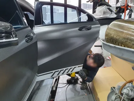 벤츠 W176 AMG A45 사고수리는 인천김포 RAC에서 / 김포 양촌읍