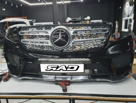 벤츠 X166 GLS 350d 전방 사고수리(보험처리) 겸 AMG 63 바디킷 했어요! / 김포 양촌읍