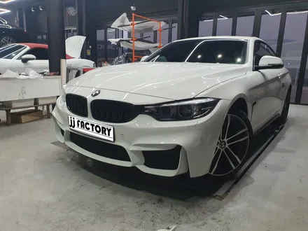BMW F32 420i 사고 수리 겸 M4 바디킷 튜닝 가보자구~~ / 김포 양촌읍