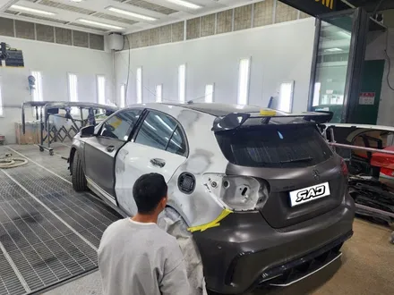 벤츠 W176 AMG A45 사고수리는 인천김포 RAC에서 / 김포 양촌읍