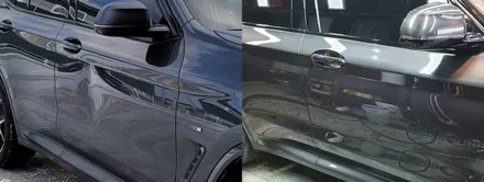 BMW G01 X3 심하게 찌그러진 앞도어 완벽한 복원 수리 / 김포 양촌읍