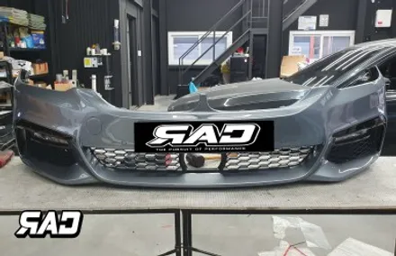 BMW G30 앞범퍼 복원수리랑 카본프론트립 교체 받고 왔습니닷! 😵 / 김포 양촌읍