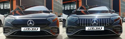 벤츠 EQS 450+ 세로 그릴로 교체하고 더 예뻐졌어요! / 김포 양촌읍