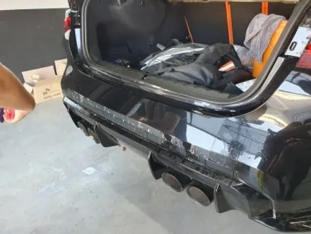 BMW G82 M4 후방 사고수리, 보험 처리로 수리했어요~ / 김포 양촌읍