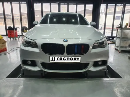 [JJ팩토리 인천김포] BMW F10 535i M팩 바디킷으로 대변신 (후기형 M팩 앞범퍼 + M5타입 디퓨져) / 김포 양촌읍