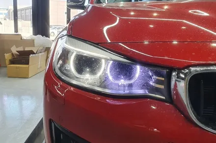 BMW 3시리즈 320d GT 사고 수리, 판금 도장 작업으로 완벽 복구 및 세라믹 코팅으로 새 차 출고하는 느낌까지 ! / 김포 양촌읍