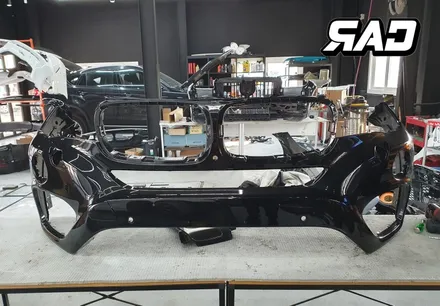 BMW F16 X6 40D 전면 우측, 좌측 하체 사고수리 했습니다 ㅠㅠ / 김포 양촌읍