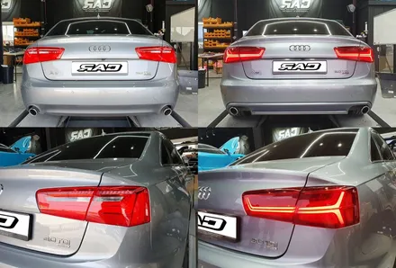 아우디 A6 C7 차량 S6 디퓨져, 머플러팁, 신형 테일램프 교체했어요~ / 김포 양촌읍