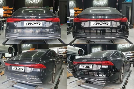 아우디 A7 TDI 콰트로 후방 사고수리 했어요~ / 김포 양촌읍