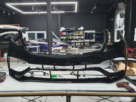 벤츠 X166 GLS 350d 전방 사고수리(보험처리) 겸 AMG 63 바디킷 했어요! / 김포 양촌읍