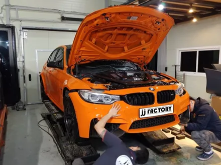 [JJ팩토리 인천김포] BMW F80 M3 페인트워크에디션 차량 앞범퍼 및 하체손상 수리 - 인천김포 수입차 튜닝샵 JJ FACTORY / 김포 양촌읍