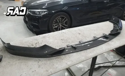 BMW G30 앞범퍼 복원수리랑 카본프론트립 교체 받고 왔습니닷! 😵 / 김포 양촌읍