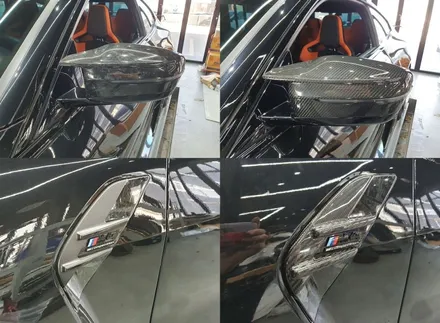 BMW G82 M4 카본 미러 커버+카본 휀다 트림으로 포인트 줬어요~ / 김포 양촌읍