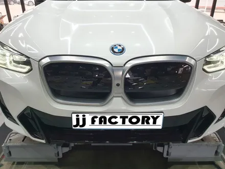 BMW iX3 퍼포먼스 키드니 세로 그릴로 교체하고왔어요 ;) / 김포 양촌읍