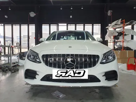 인천 김포 벤츠 C클래스 W205 사고수리 / AMG라인 신형개조 / 김포 양촌읍