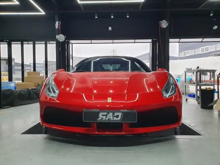 페라리 488 GTB 카본 파츠 + 앞범퍼 PPF / 김포 양촌읍