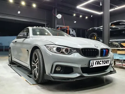 BMW F32 4시리즈 후방 사고 수리 겸 랩핑 했는데 너무 마음에 듭니다 : ) / 김포 양촌읍