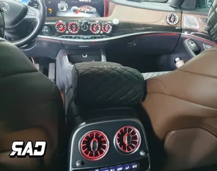 벤츠 S350 W222 앰비언트 송풍구 교체로 내부 인테리어 완성! / 김포 양촌읍