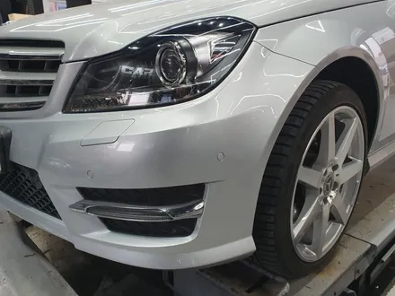 벤츠 W204 C200 보험으로 완벽 사고수리 했어요. / 김포 양촌읍