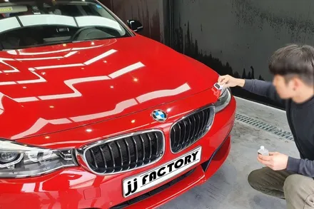 BMW 3시리즈 320d GT 사고 수리, 판금 도장 작업으로 완벽 복구 및 세라믹 코팅으로 새 차 출고하는 느낌까지 ! / 김포 양촌읍
