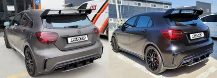 벤츠 W176 AMG A45 사고수리는 인천김포 RAC에서 / 김포 양촌읍