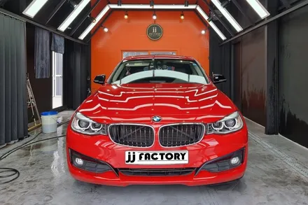 BMW 3시리즈 320d GT 사고 수리, 판금 도장 작업으로 완벽 복구 및 세라믹 코팅으로 새 차 출고하는 느낌까지 ! / 김포 양촌읍