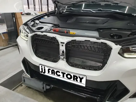 BMW iX3 퍼포먼스 키드니 세로 그릴로 교체하고왔어요 ;) / 김포 양촌읍