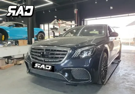 벤츠 W222 전면사고수리 하는 김에 마이바흐 신형개조 [컨버전] 질렀습니다!😎 / 김포 양촌읍