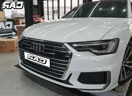 아우디 A6 C8 차량 RS6 블랙 그릴+크롬 딜리트 했어요~ / 김포 양촌읍