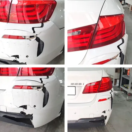 BMW F10 528i 뒷범퍼 교체 M패키지 작업! / 김포 양촌읍