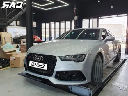 아우디 A7 → RS7 앞범퍼 뒷범퍼 컨버전 튜닝으로 드레스업 / 김포 양촌읍