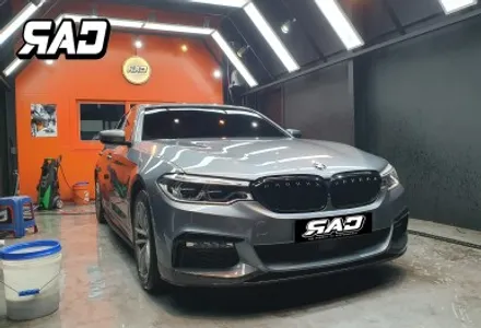 BMW G30 앞범퍼 복원수리랑 카본프론트립 교체 받고 왔습니닷! 😵 / 김포 양촌읍