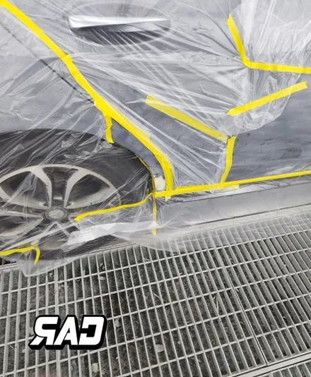 벤츠 W205 후방 사고수리-> 신형 C63 바디킷 교체후 다시 새 차의 컨디션으로! / 김포 양촌읍