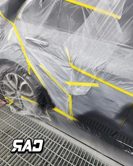 벤츠 W205 후방 사고수리-> 신형 C63 바디킷 교체후 다시 새 차의 컨디션으로! / 김포 양촌읍