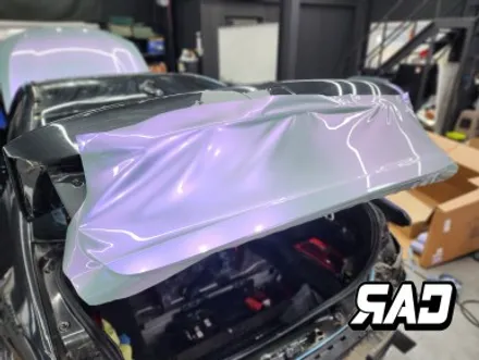 BMW G30 랩핑차량 우측면 사고수리 후 랩핑 재시공 작업하고 왔어요! / 김포 양촌읍