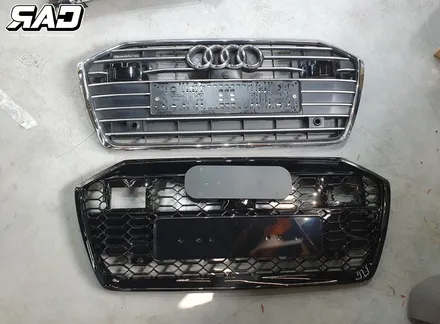 아우디 A6 C8 차량 RS6 블랙 그릴+크롬 딜리트 했어요~ / 김포 양촌읍