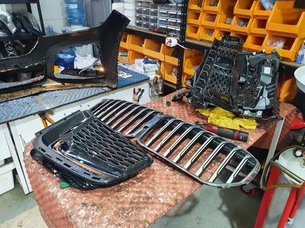 [JJ팩토리 인천김포]BMW 7시리즈 G11 사고수리(앞범퍼 복원, 휠 교체) / 김포 양촌읍