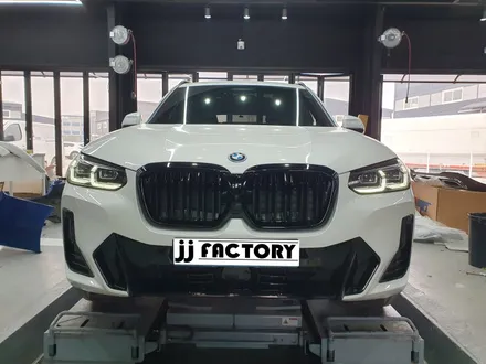 BMW iX3 퍼포먼스 키드니 세로 그릴로 교체하고왔어요 ;) / 김포 양촌읍