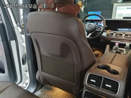벤츠 gls400d 엠비언트 시트백 후석 모니터 설치 <자동차 실내튜닝> / 김포 양촌읍